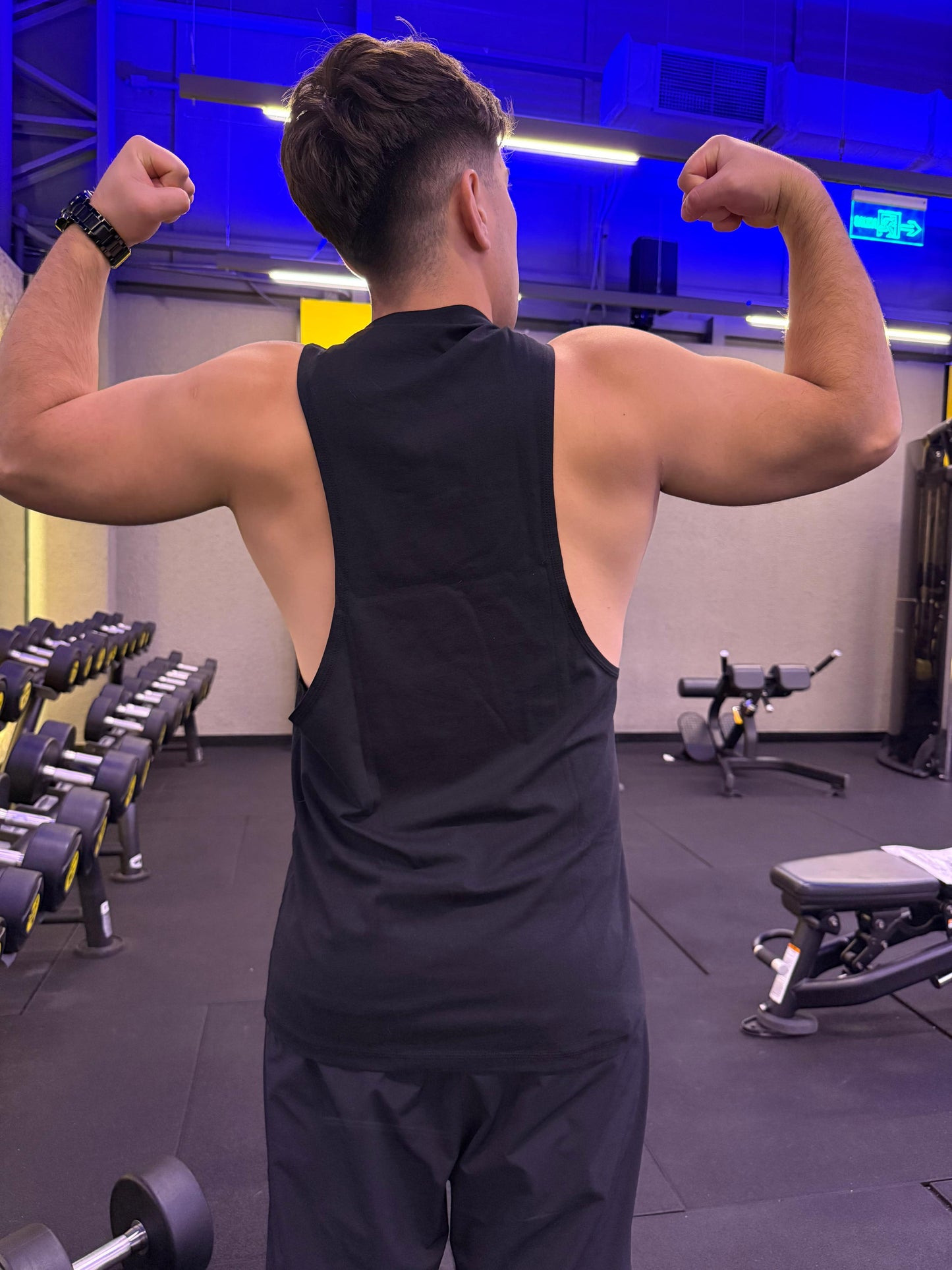 Polera Gymshark Legacy Drop Arm Tank