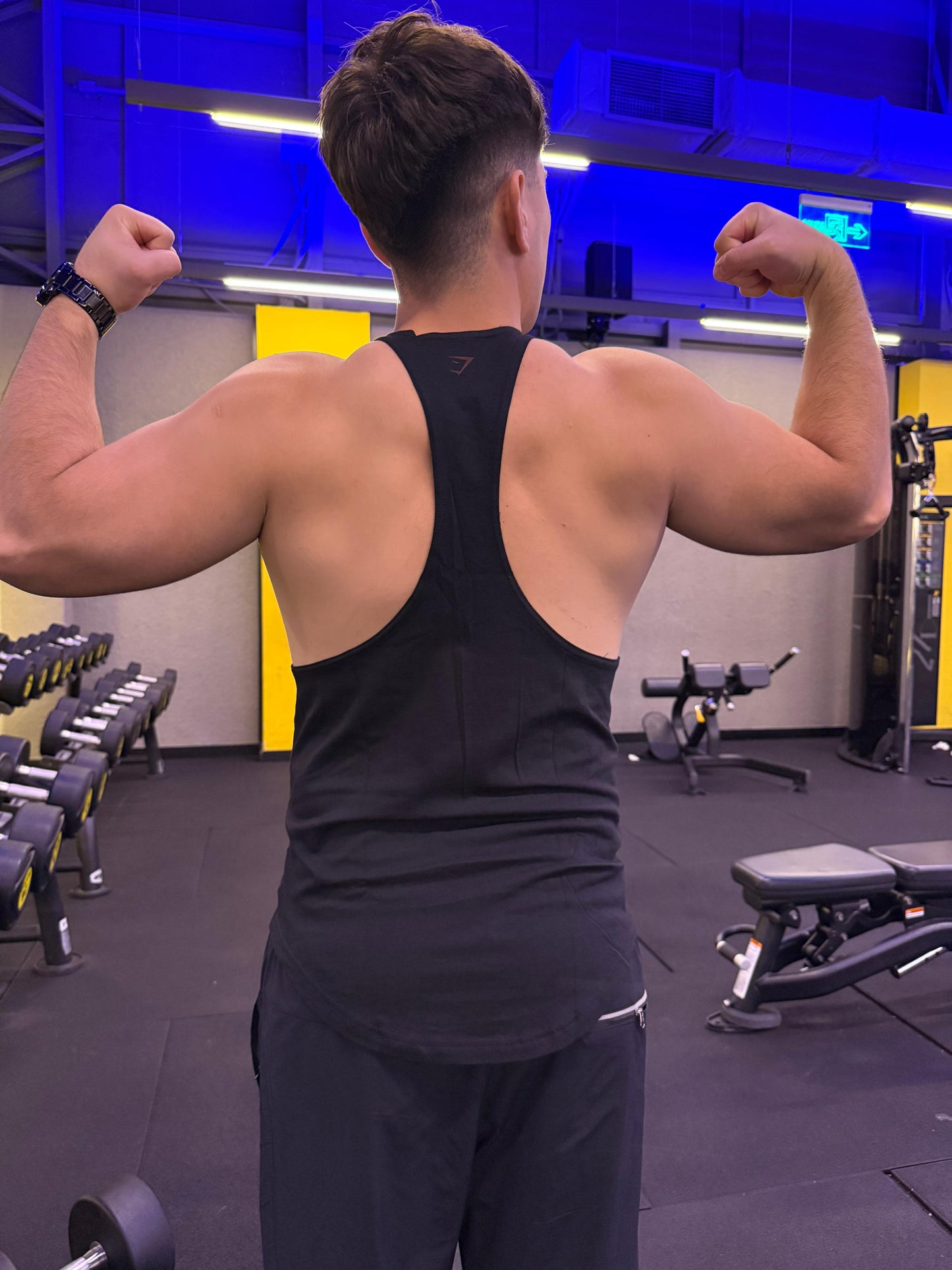 Polera GymShark Heavy Duty Stringer