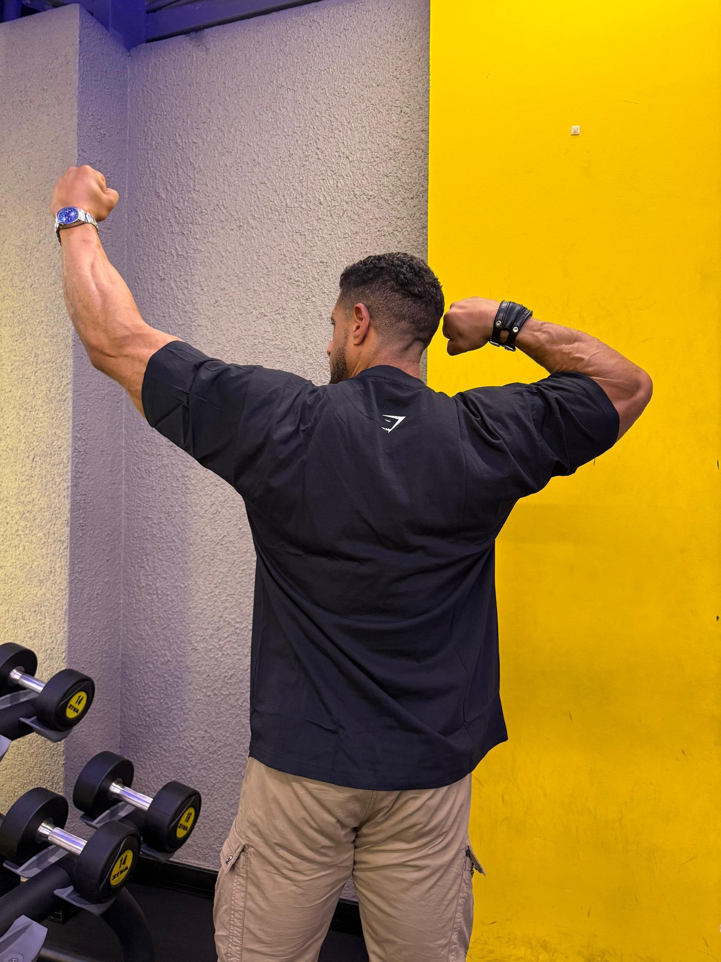 Polera Gymshark Oversized XXL Lifting club