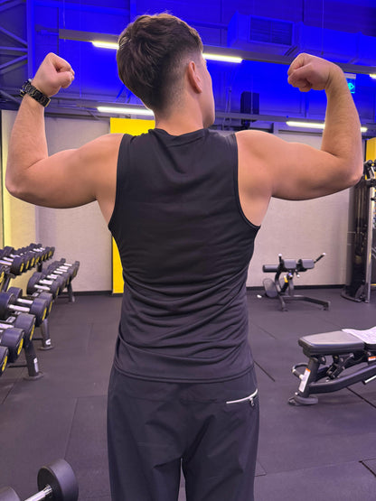 Polera GymShark Arrival Tank - Black