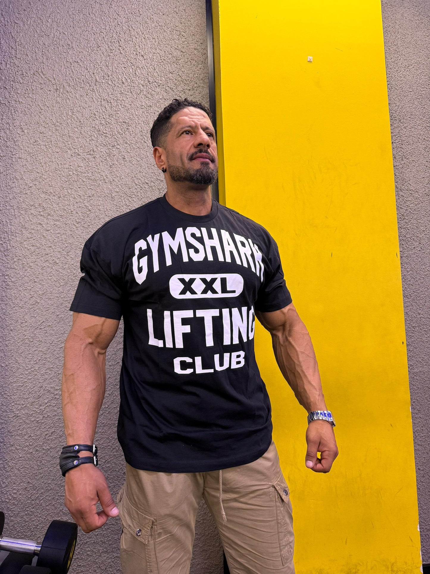 Polera Gymshark Oversized XXL Lifting club